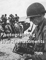 If you want to experience what its like to shoot as a combat photographer, but dont want to risk getting shot at, look into photographing war reenactments.